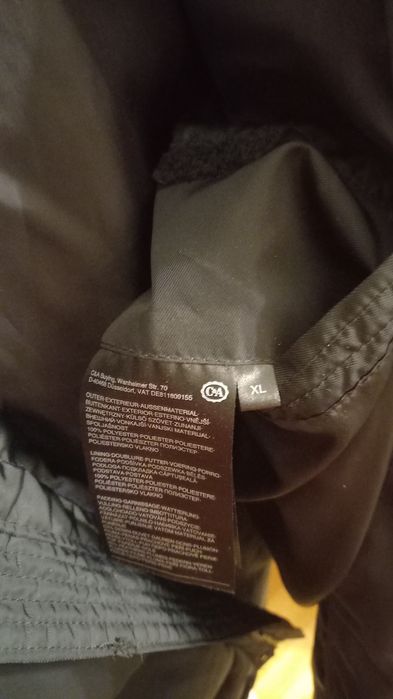 Jacheta iarna bărbați, cu puf și pana de gasca, XL