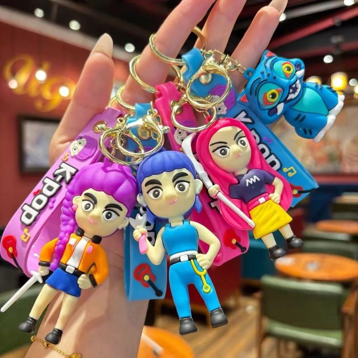 Клюдържатели K-POP Demon Hunters /Кей Поп ключодържател Руми Rumi