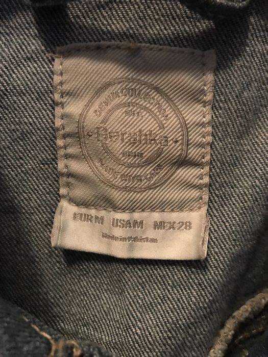 Geaca de blugi Bershka