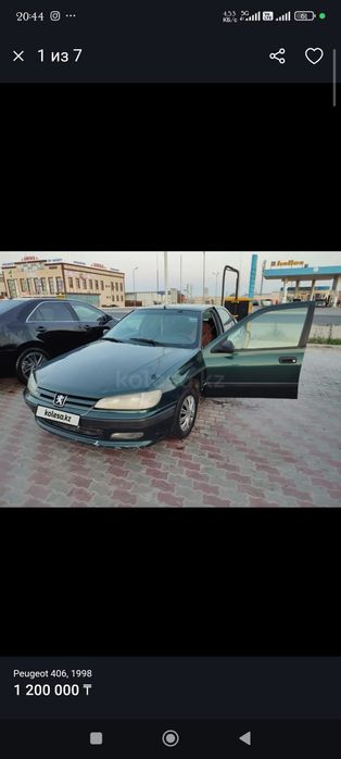 Продам Пежо 406, Беларусь учёт