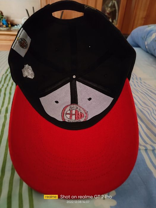 Șapcă AC Milan - logo brodat UEFA Champions League