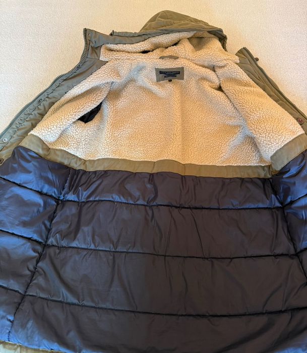 Geaca parka de iarna - Jack & Jones PREMIUM - verde kaki, marimea L