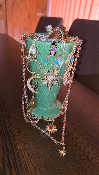 Celestial Jewelry Jar