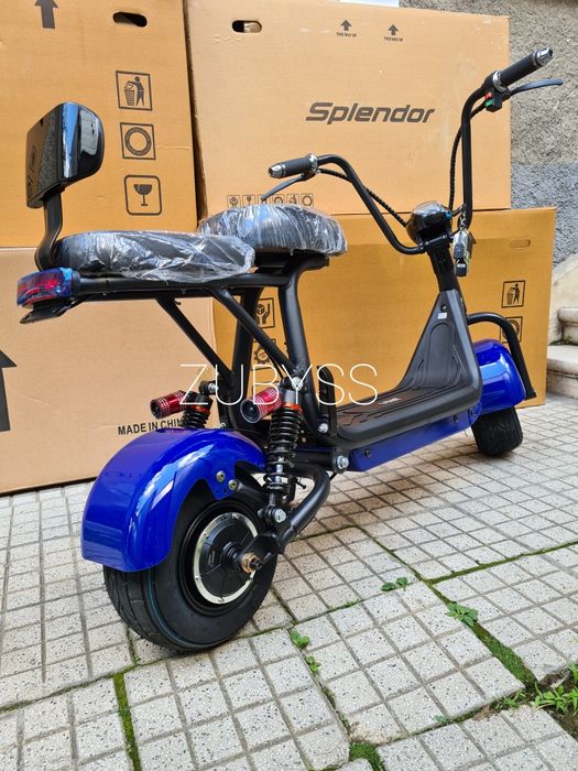 Scuter mini pt copii electric Harley 800w 48v viteza 40km/h