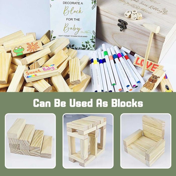 Комплект 101 забавни игри за бебешко парти с 2 начина за игра