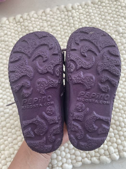Pantofi / Ghete piele noi fete Pepino marimea 21