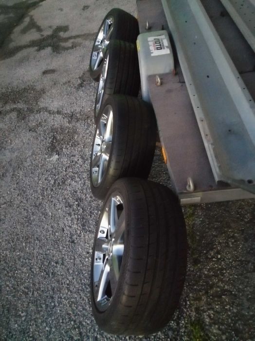 Оригинални лети джанти 17 "Aluett Germany 5x112 / 7.5J X 17 H2