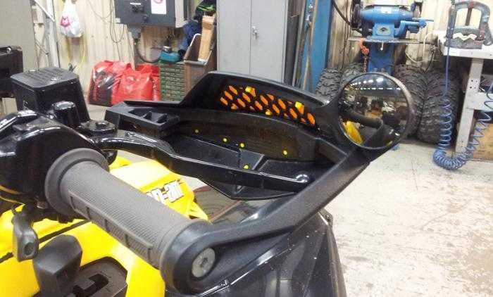 Гардове Предпазители за ръце кормило  Can-Am Renegade Outlander DS450