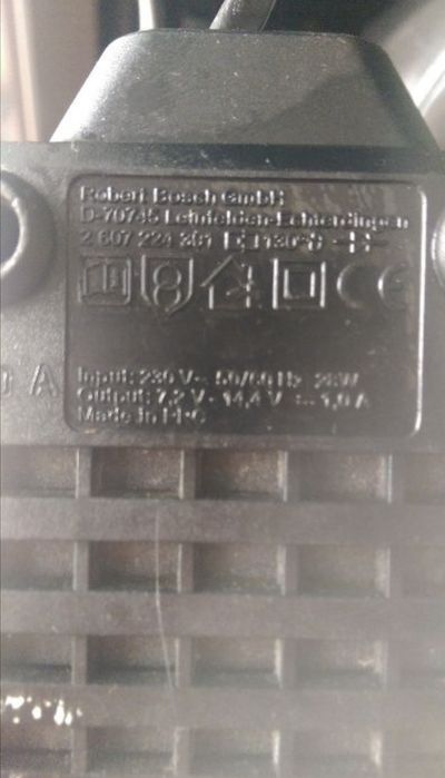 Incarcator acumulator Bosch AL 60 DV 7,2- 14 V