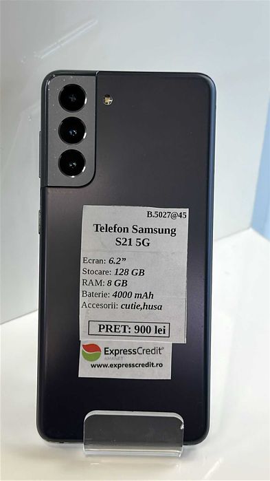 (Ag45 B.5027.45) Telefon Samsung S21 5G - Garantie 24 Luni !