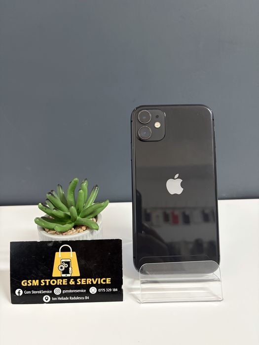 Iphone 11 128Gb Black 2 Ani Garantie Gsm Store&Service