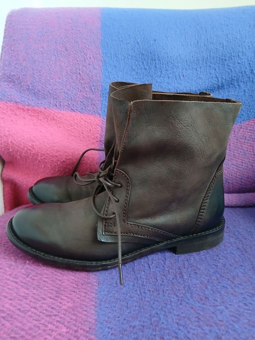 Пролетни боти естествена кожа 35
