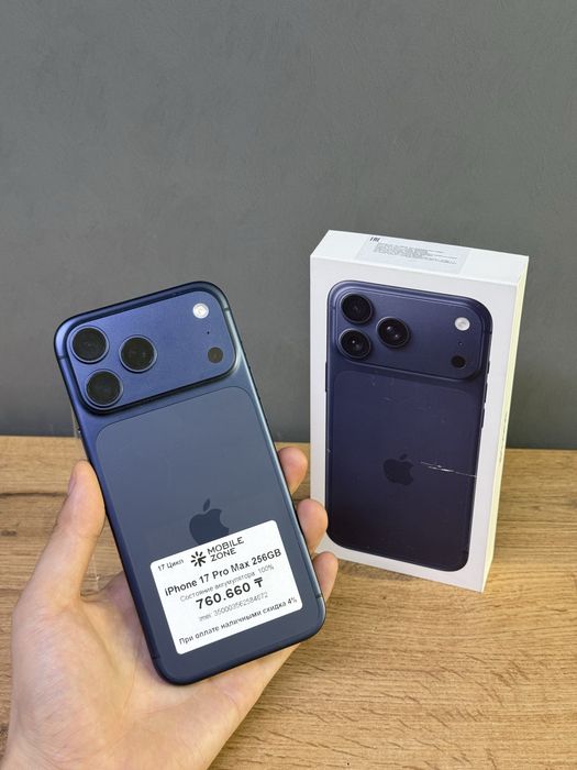 Iphone 17 Pro Max 256 GB 100% 17-цикл | Mobile Zone