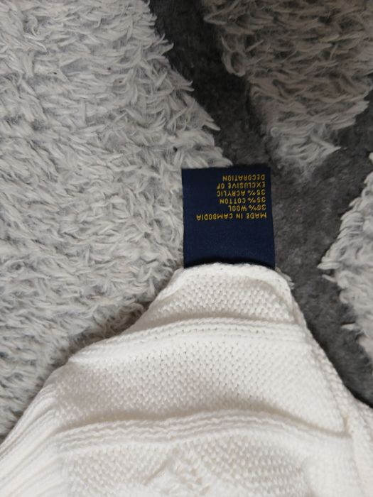 Pulover Polo Ralph Lauren alb