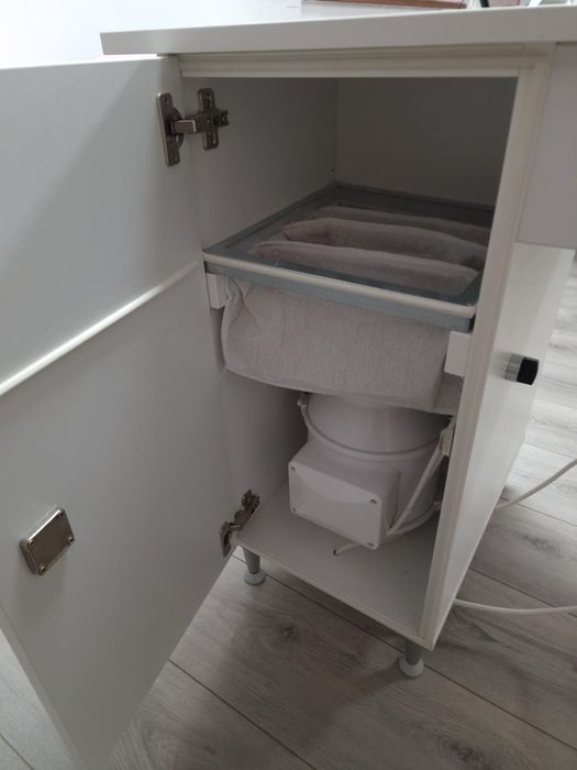 Masa profesionala dubla pentru manichiura ProDust alb