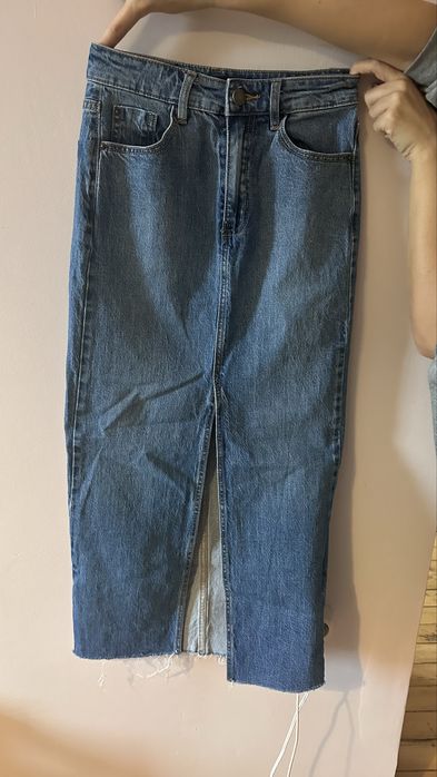 Дълга дънкена пола Страдивариус