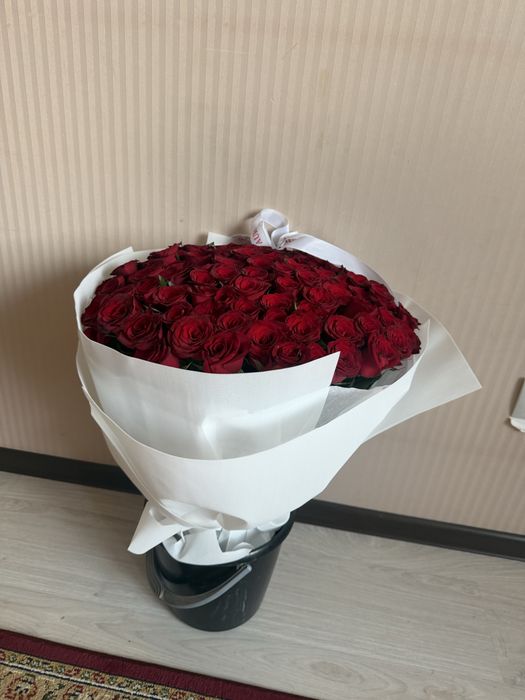 букет,101 красных роз