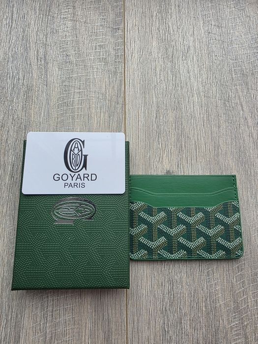 Cardholder Goyard - Verde - Nou