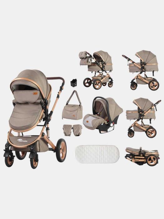 Детская коляска трансформер- люлька- Детские ходунки- Kачалка шезлонг