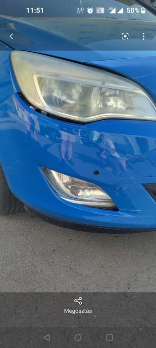 De vanzare Astra J din 2011.AVARIAT!!!