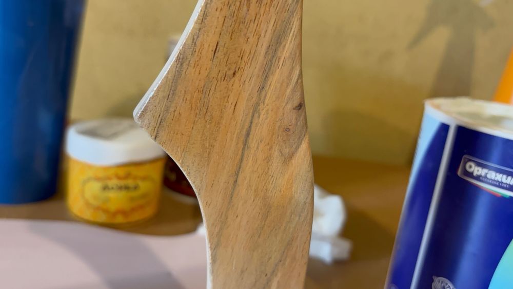 Настолно огледало с чекмедже - реставрирано,реновирано, ръчно рисувано