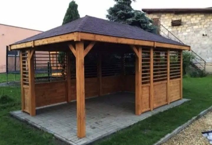 Vînd foișoare terase pergole magazi din lemn