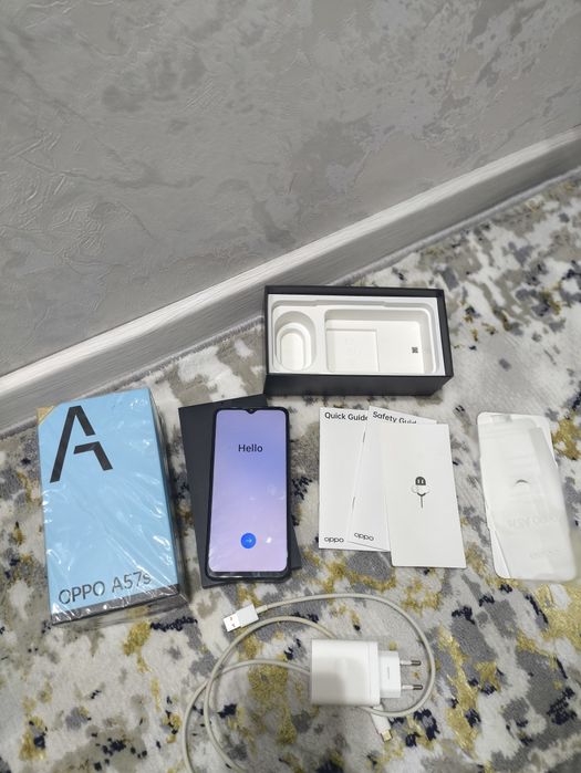 Продам OPPO A57s (4/64 ГБ) — Идеальное состояние, Полный комплект!