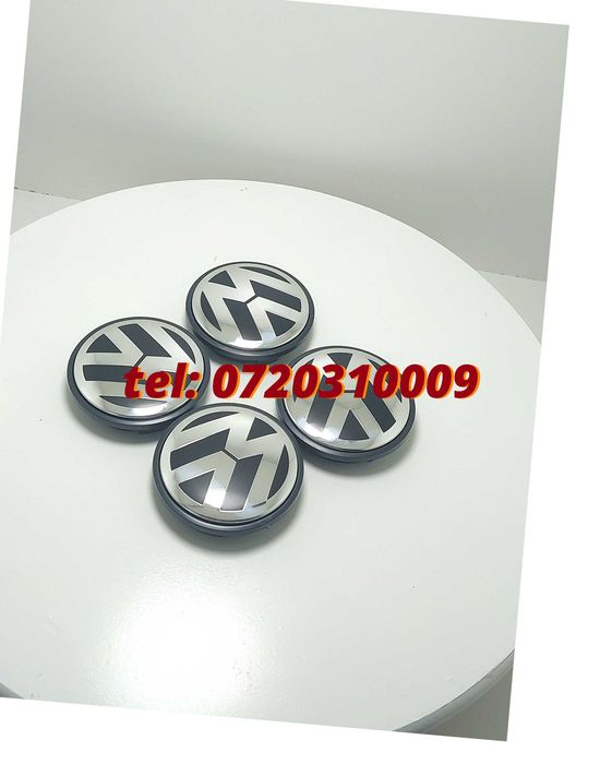 Ansamblu 4 Capace Jenti Aliaj Originale Vw Volkswagen Pentru Inlocuire Reparatie Sau Completare Echipament Compatibile