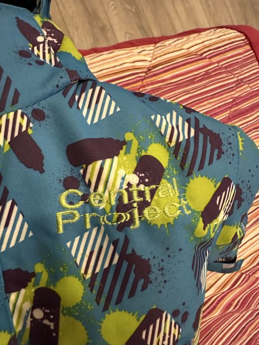 Salopeta schi copii mar 110-116 cm Central Project Sport