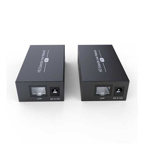 PWAYTEK Extender HDMI Ethernet,Cat5e/6/7 196ft (60m/120m),1080P-60Hz