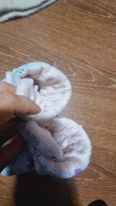 Пинетка для девочек 6-12 мес очень тёплый