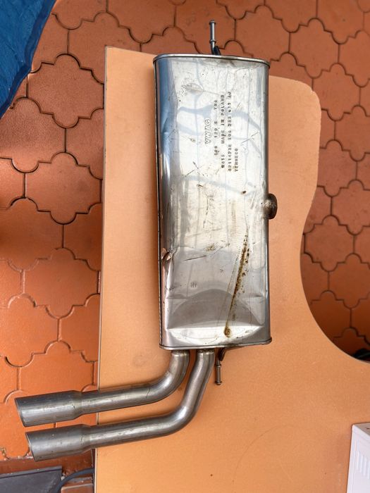 Глушитель ауди как новый