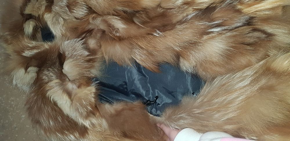 Елек естествен косъм от лисица