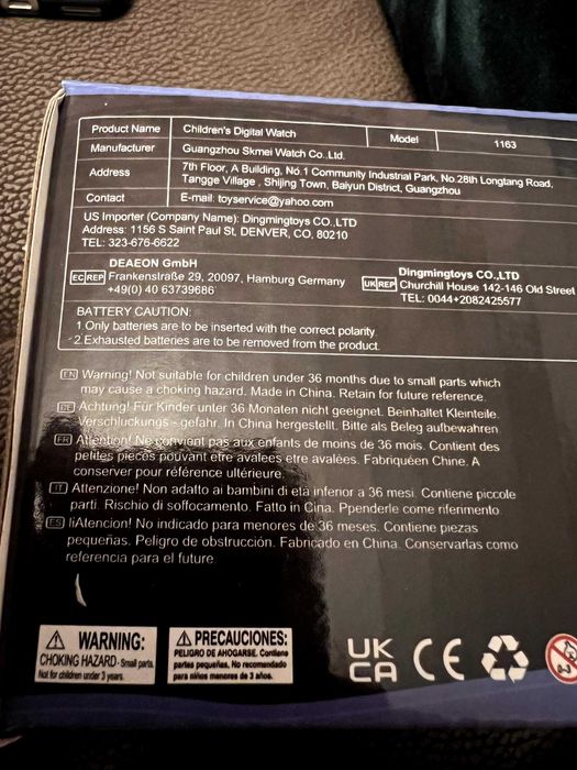 Ceas copii SKMEI rezistent apa antishock Nou