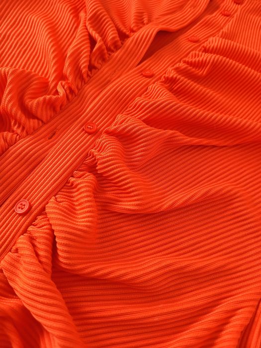 Cămașă modernă damă, cu efect de încrețire