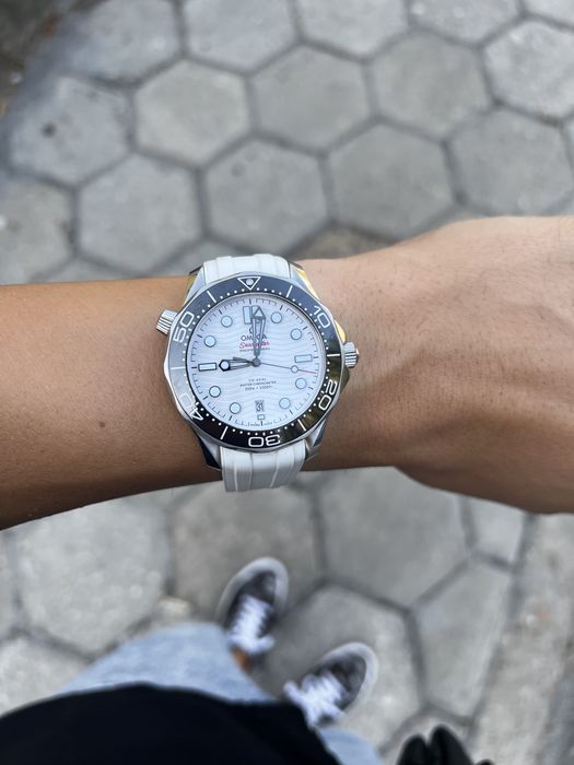 Гуменa каишкa за Omega Seamaster Diver 300M