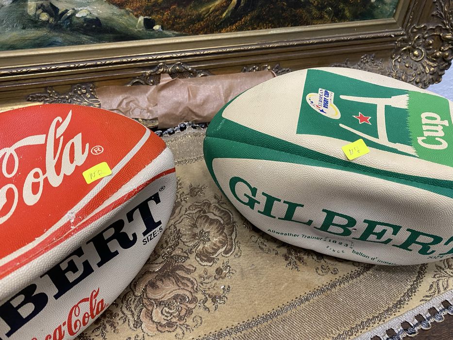 Ретро топка за ръгби  никога не е използвана колекционерска стойност