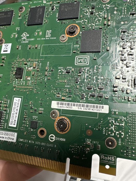 Placa video Nvidia Quadro K4000