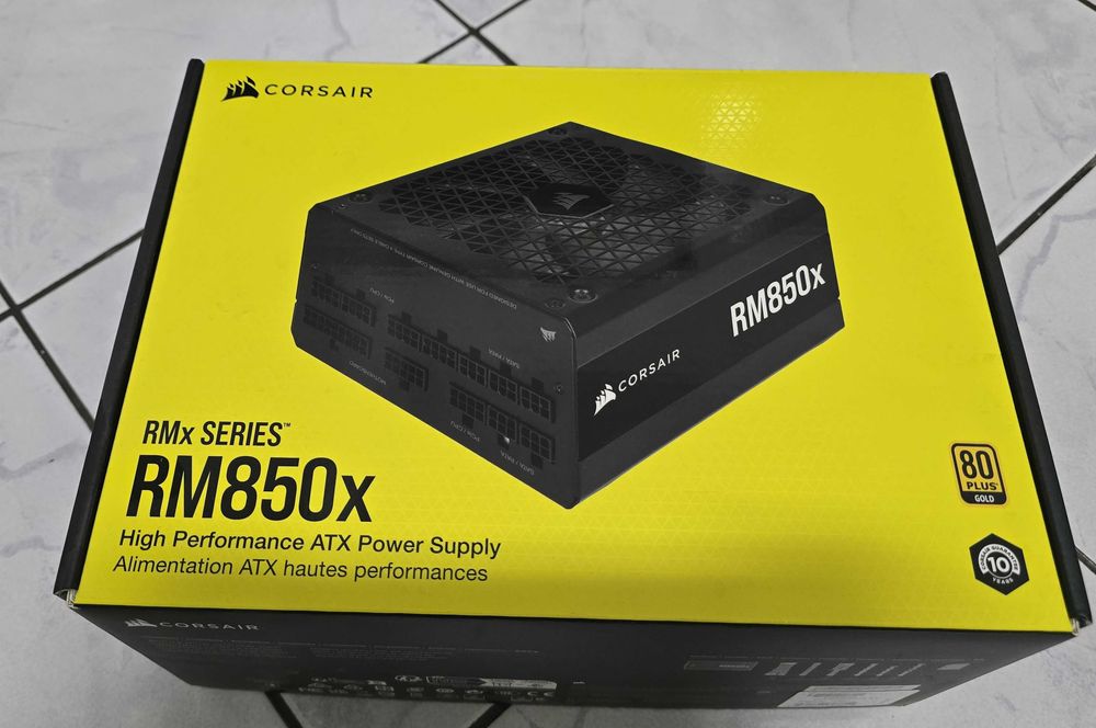 Sursa Corsair RM850x 850W 80+ Gold, Full Modular – noua/nefolosita, garantie