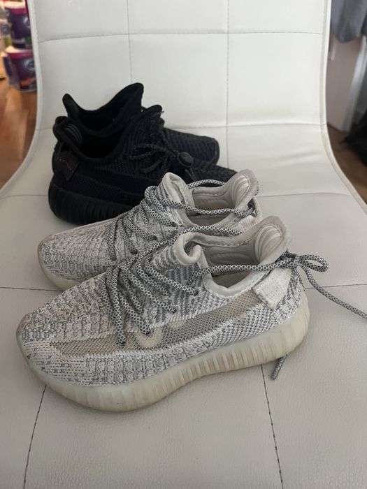 Yeezy детски маратонки сиво бели