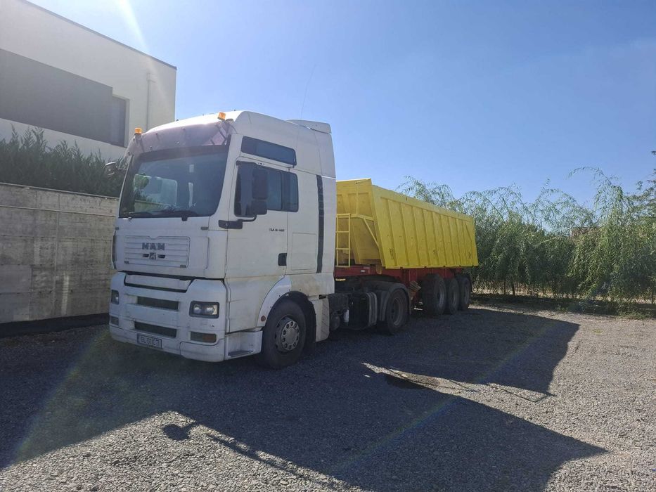 Man tga 460 An 2005 + Semiremorca UMM