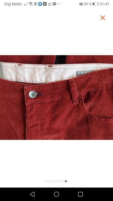 Corduroy Jeans marca Emidio Tucci