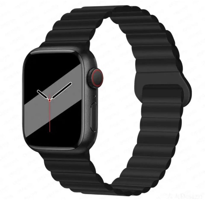 Curea Ceas Apple Watch Imitatie Piele Lether Incarcator Husa Folie