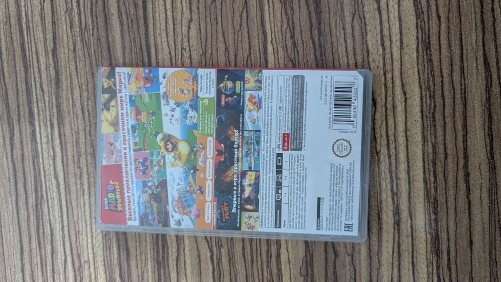 Диск super mario 3d world x Bowser's fury