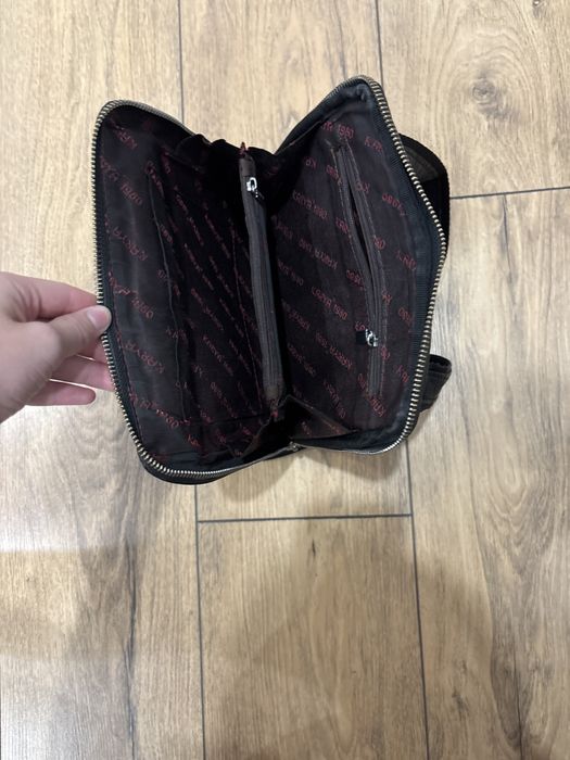 Сумка чёрная барсетка