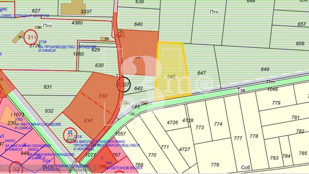 „3mo“ недвижими имоти продава парцел, находящ се в с. Лозен