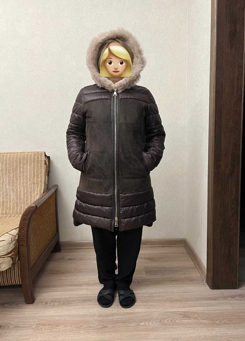 Продам комбинированную дубленку