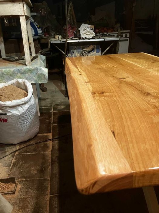 Плот за маса от масив дъб