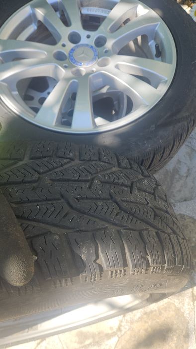 Джанти 16"  с зимни гуми Mercedes W204 C class w203