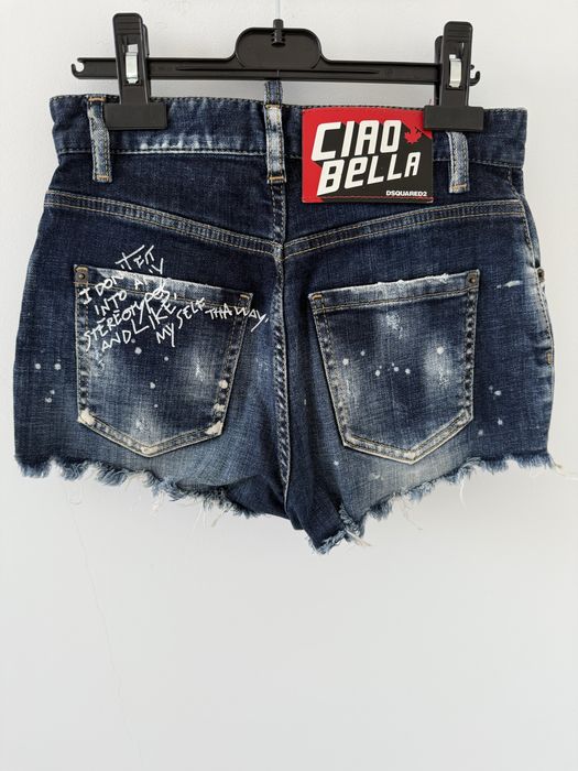 Dsquared2 high waist hot pants